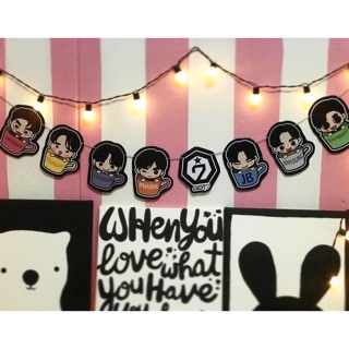 ธง got7 ธงgotoon ลายCup