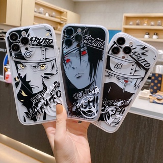 เคสซิลิโคน เคสไอโฟน iPhone 13 Pro Max iPhone 12 11 Pro Max X XR XS Max 7 8 Plus Naruto Uzumaki Hatake Kakashi Sasuke Uchiha Itachi Silicone Case