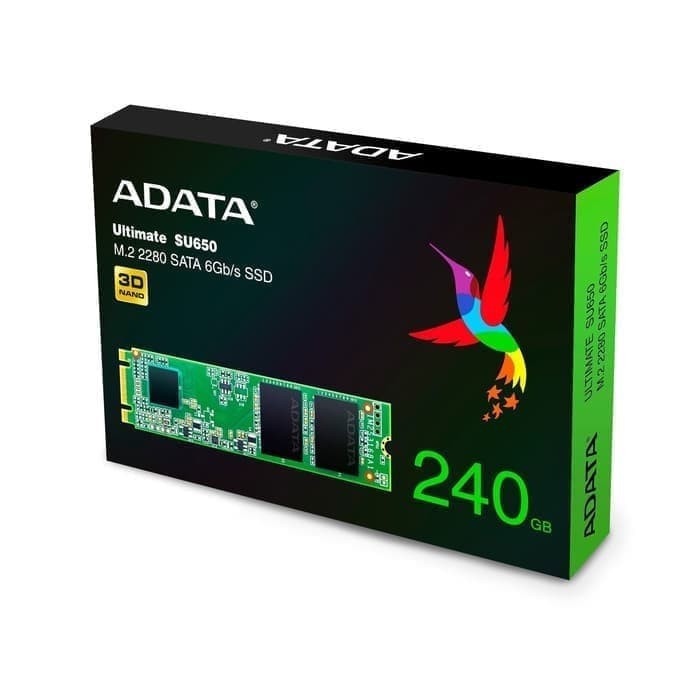 Adata SSD M.2 M2 2280 สุดยอด SU650 240GB