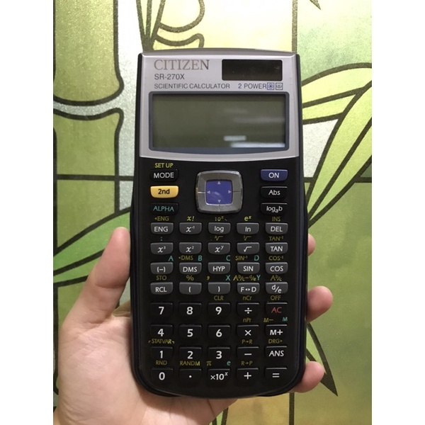 เครื่องคิดเลข CITIZEN รุ่น SR-270X