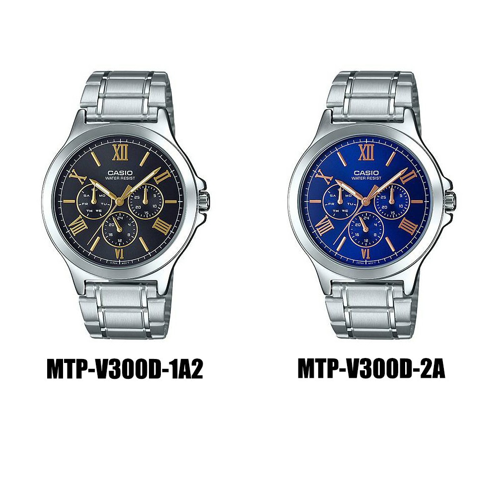CASIO แท้ ส่งฟรี ของผู้ชาย รุ่น MTP-V300D