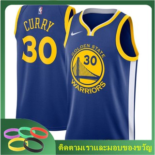 2020 Original Stephen Curry 30 Swing man สีดำเสื้อบาสเก็ตบอล NBA ผู้ชายอย่างเป็นทางการทีมแท้สี City Edition Hot Breathable และสบาย