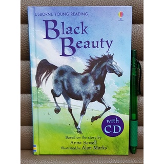 Black beauty with CD Audio เหมาะสำหรับน้องอ่านเองได้แล้ว 54 pages hard cover