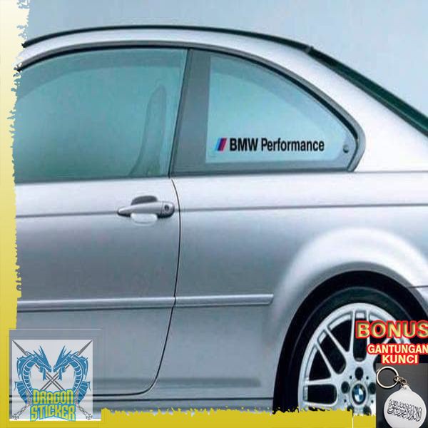 ขับเคลื่อนโดย bmw m sticker สติ๊กเกอร์ติดรถ bmw by Dragon Sticker