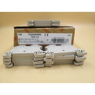 Weidmuller รุ่นWDU 2.5 100pcs