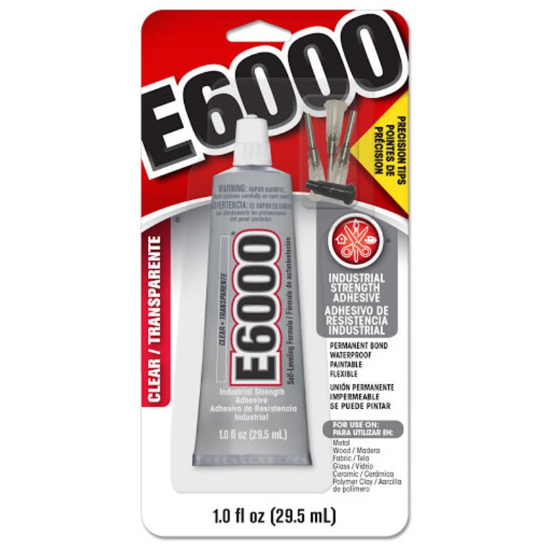 E6000 กาวติดอุตสาหกรรม - 29.5ML