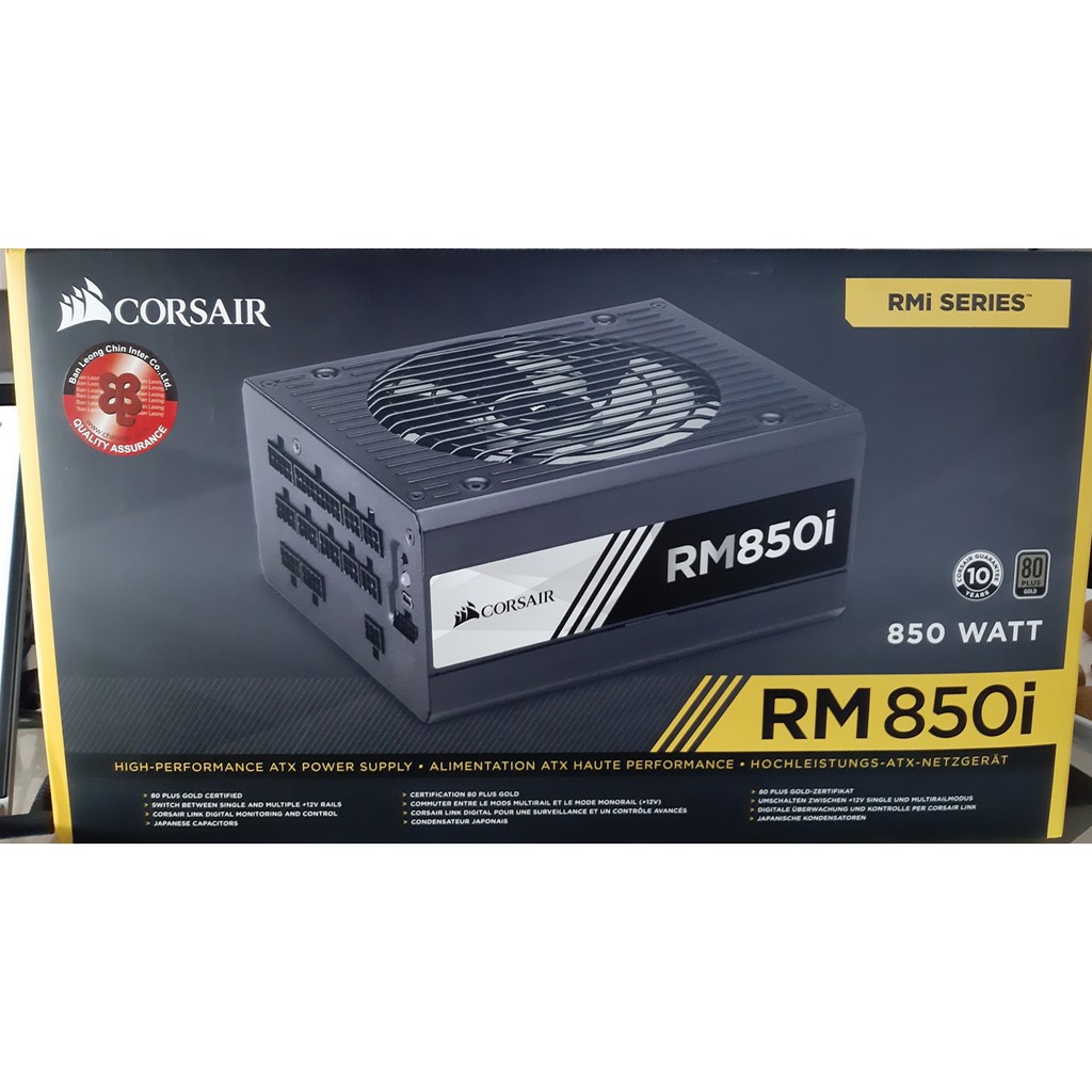 Power Supply Corsair RM850i (850 Watt 80+ Gold)