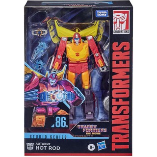 Transformers Toys Studio Series 86-04 Voyager Class The Movie 1986 Autobot Hot Rod Action Figure