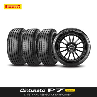 [ติดตั้งฟรี] PIRELLI ยางรถยนต์ ขอบ 16"-19" รุ่น CINTURATO P7 (Runflat) (4 เส้น) (สอบถามสต็อกก่อนสั่งซื้อ)