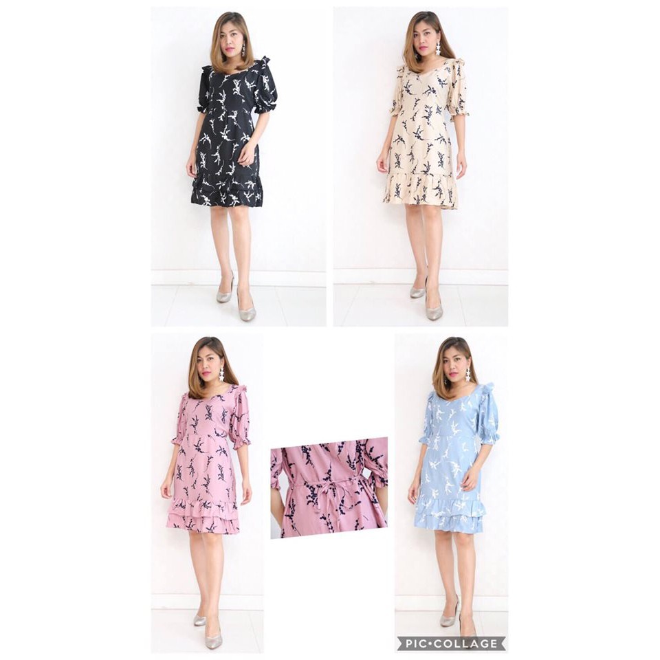 เดรสสาวอวบ สวยมาก JJ shop