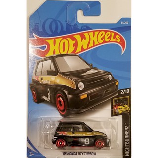 Hot Wheels 2019 Nightburnerz No.81 - 85 Honda City Turbo II