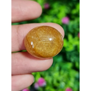 ไหมทอง ควอตซ์ Golden Rutilated Quartz 34.66 กะรัต Cts.