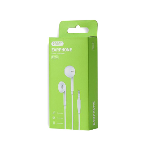 หูฟัง Robot Earphones Wired รุ่น RE10