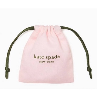 KATE SPADE ถุงผ้า ถุงเครื่องประดับ ขนาด 10x12 ซ.ม.