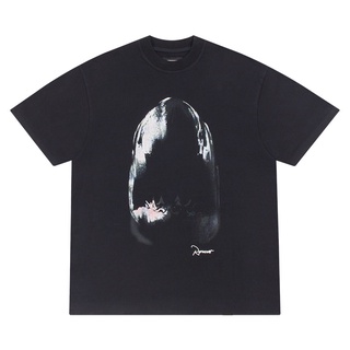 เสื้อยืดผ้าฝ้ายพิมพ์ลายขายดี ♀℗REPRESENT Jaws Graphic Print Short Sleeve Loose T-Shirt