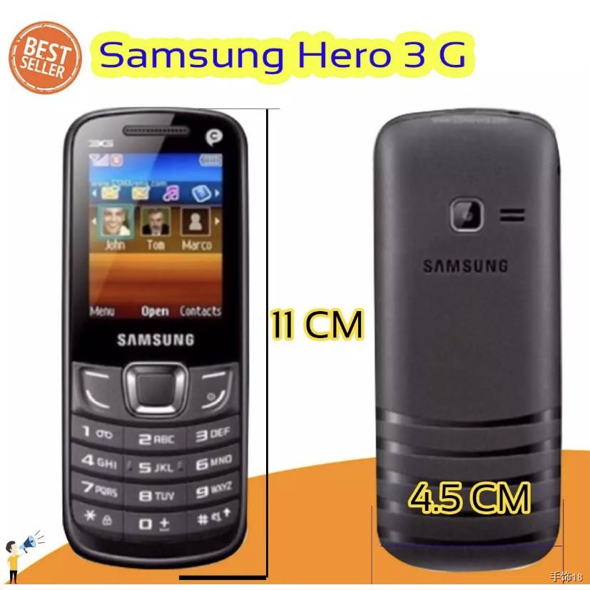 ▬มือถือ ซัมซุงฮีโร่ Samsung Hero 3G E3309 / 3300 โทรศัพท์ปุ่มกด ถ่ายรูปได้ เล่นเฟสบุ๊คได้