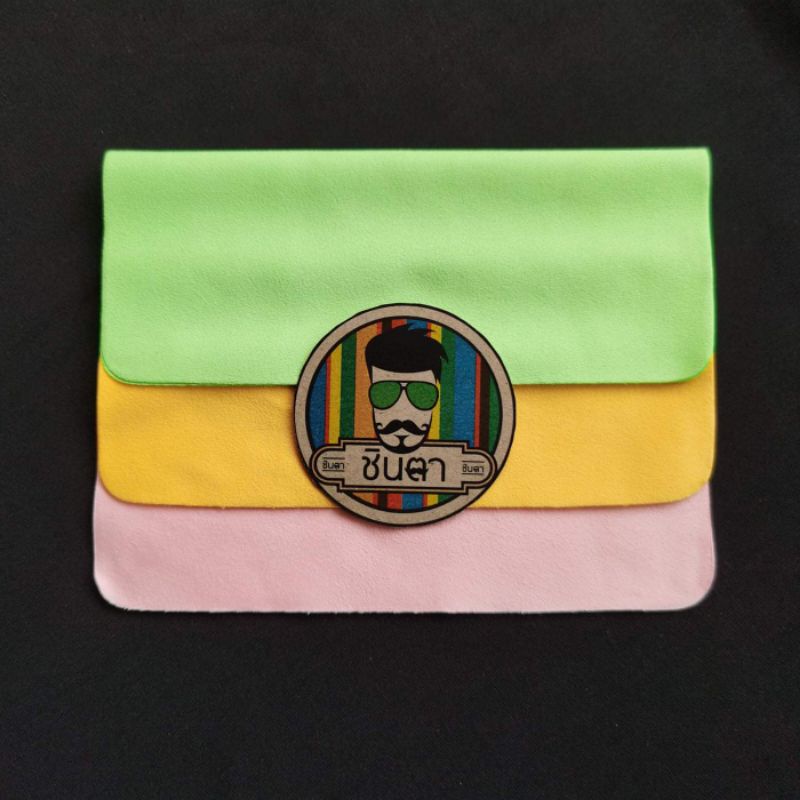 ผ้าเช็ดแว่นตา​ เช็ดหน้าจอคอมพิวเตอร์​ เลนส์กล้อง​ หน้าจอมือถือ​ นาฬิกา​ กรอบพระ คุณภาพดี​ โดยร้านชินตา