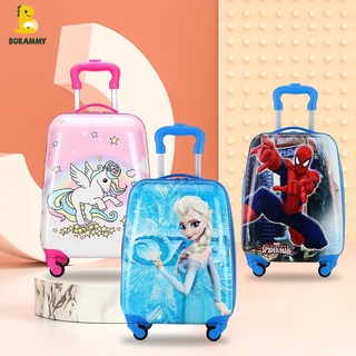 Borammy  กระเป๋าเดินทางล้อลาก 18 นิ้ว Cartoon Travel Gift Universal Wheel