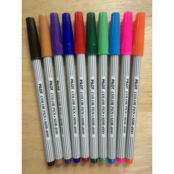 ปากกาสีน้ำ ปากแหลม Pilot Sdr 200 สีเมจิก Pilot Shopee Thailand 4844