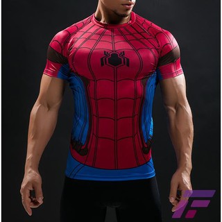 เสื้อออกกำลังกาย เสื้อกีฬา funtastic47 - Spidy #15