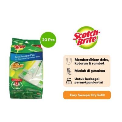 3M Scotch-Brite Easy Sweeper Plus Dry Refill Q600