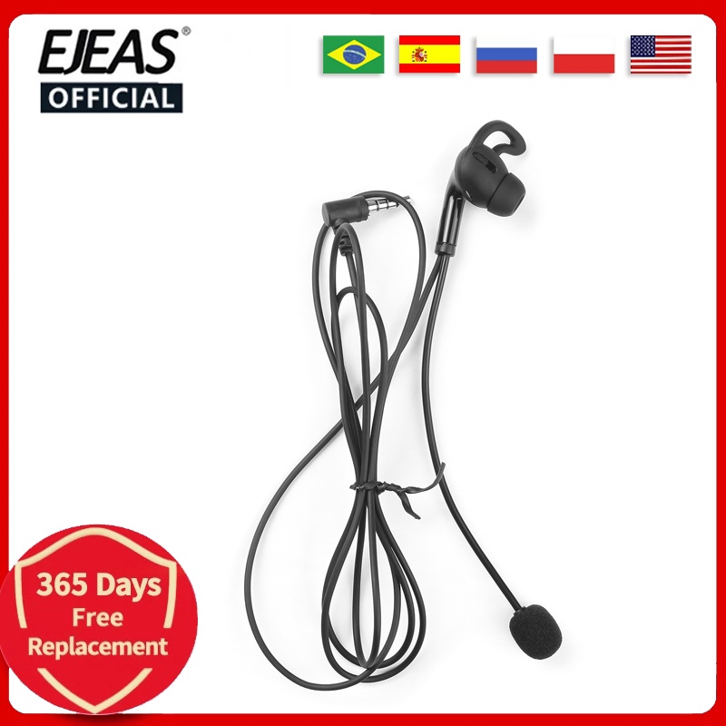 EJEAS FBIM Handsfree Referee Headset Earphone Shopee Thailand