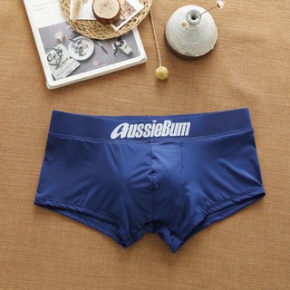 Aussiebum ทรงboxer ผ้าไนลอน กางเกงในชาย ใส่สบาย ระบายอากาศ ไม่อัพชื่น