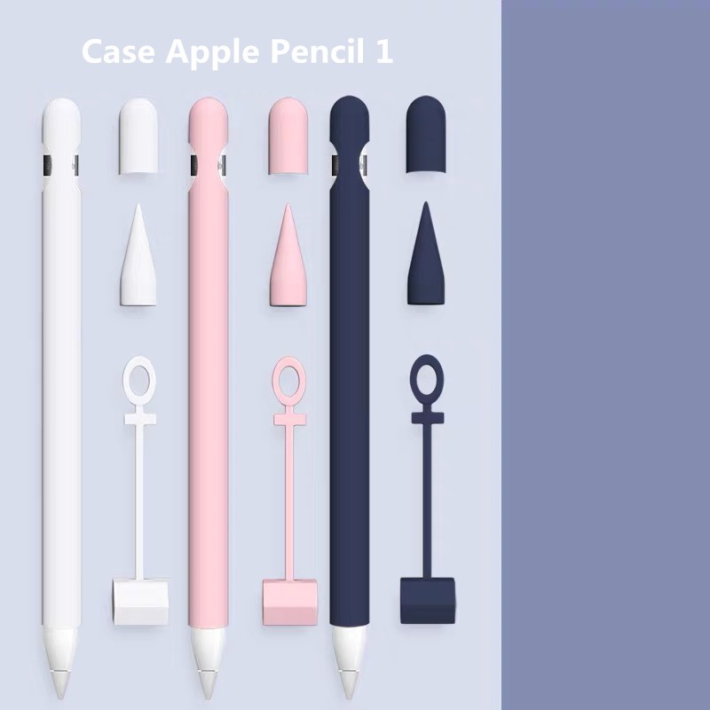พร้อมส่งจากไทย!เคส สำหรับ Apple Pencil 1 Case เคสปากกาซิลิโคน ดินสอ ปลอกปากกาซิลิโคน เคสปากกา IUO7