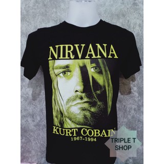 เสื้อยืดคอกลม สกรีนลาย NIRVANA (รหัส 69)