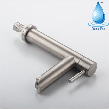 💧PT💧 ก๊อกน้ำ ก๊อกอ่างล้างหน้าคอตรง สแตนเลส304แท้ เซรามิควาล์วทองเหลือง ลดปัญหารั่ว-ซึม แถมฟรีเทปพันเกลียว - รูปที่ 5