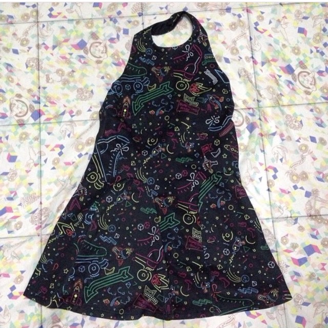 เดรสคล้องคอ cop somethingboudior งาน labella sz.s