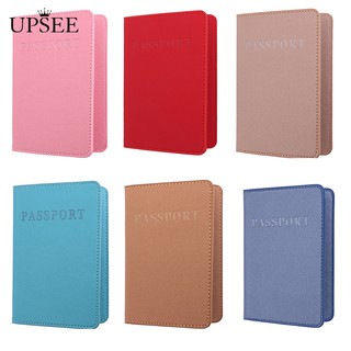 Upsee กระเป๋าใส่พาสปอร์ตหนังเทียม 1 สี