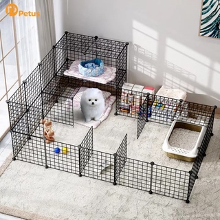 คอกสัตว์เลี้ยง กรงแมวDIY บ้านแมว คอกแมว คอกกระต่าย คอกหมา บ้านหมา กรง Pet Cage Ruianshop