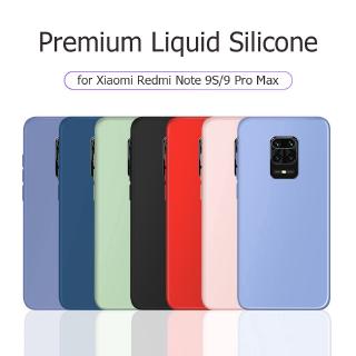 เคส Redmi 9 Xiaomi Redmi Note 9s 9 Pro Max Mi Note 10 Pro Lite เคสโทรศัพท์ ซิลิโคนเหลว TPU นิ่ม ป้องกัน