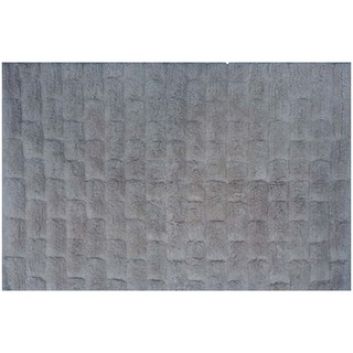 Interior carpet RUG SI-6931 50X80 GRAY HLS Carpet Home &amp; Furniture พรมภายใน พรม HOME LIVING STYLE SI-6931 50X80 ซม. สีเท