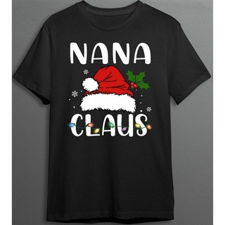 เสื้อยืดผ้าฝ้ายพิมพ์ลายขายดี เสื้อยืด พิมพ์ลาย Nana Claus Christmas ตลก สําหรับผู้ชาย