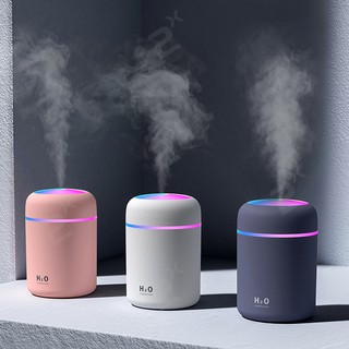 ราคาเครื่องพ่นไอน้ำ Aroma Diffuser เครื่องฟอกอากาศเพิ่มความชื้นในอากาศ LED Humidifier Home Office Car 01