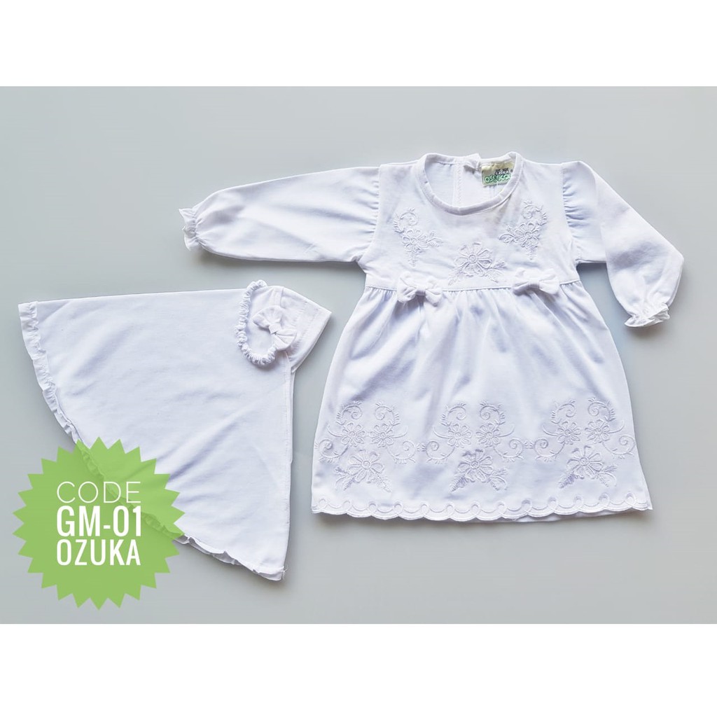 Ozuka Baby Girl เสื้อผ้ามุสลิม Gamis Suit Set GM-01