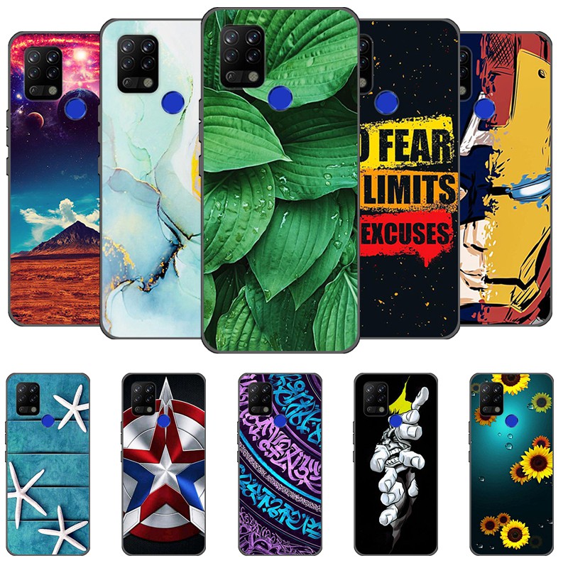 Tecno Pova LD7 LD7j ซิลิโคนอ่อนนุ่ม TPU เคสป้องกัน Tecno Pova LD7 LD7j เคสโทรศัพท์มือถือทาสีแฟชั่น