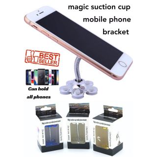 magic suction cup mobile phone bracket ที่ยึดโทรศัพท์จุกศูนย์ยากาศ 360 องศา