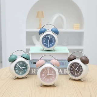 Specialthing นาฬิกาปลุก ดังๆ ตั้งโต๊ะ นาฬิกาติดผนัง ดิจิตอล ดัง มีไฟ เสียงกระดิ่ง รุ่น คลาสสิก สไตล์วินเทจ Alarm clock