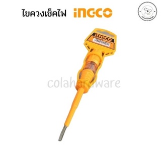 ไขควงลองไฟ ไขควงวัดไฟ AC100-500V รุ่นHSDT1908 INGCO