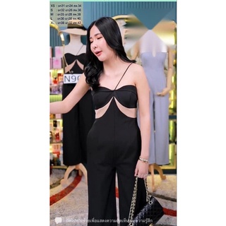 Nittaya Jumpsuit ขายาวงานตามหา size s มือ1 สวยผ้าดีมทก