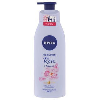 Free Delivery Nivea Oil In Rose Argan Oil Lotion 400ml. Cash on delivery