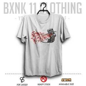 เสื้อยืดพิมพ์ลาย Sonic Youth 4 Band (Grunge / Band T-Shirt / Distro T-Shirt) otdesign