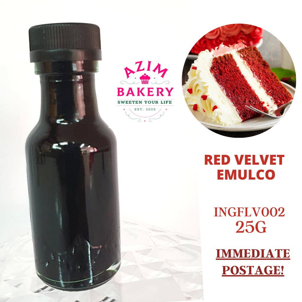 Red Velvet Emulco 25G Apple Durian Sweet Corn Blueberry Blue Velvet Strawberry Pineapple Yam Paste