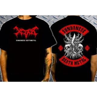 เสื้อผ้าผชเสื้อยืด XTAB - SUNDANESE DEATHMETAL / XTAB DISTROS-5XL