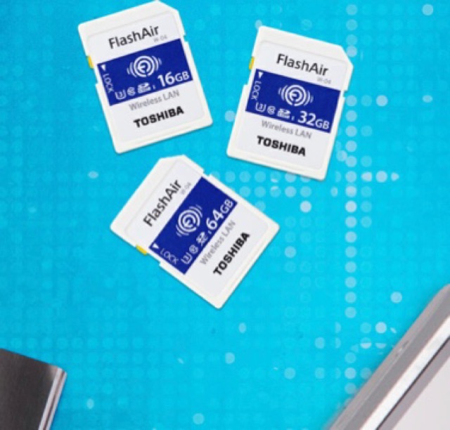 Toshiba-Wireless SD Cards FlashAir W-04 (64GB) - somzaaaa_1986 - ThaiPick
