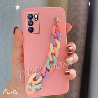 เคสโทรศัพท์ OPPO Reno 6Z 6 Pro 5G 5 5Pro Marvel Edition 4Z 4 4Pro 5G 4G 2021 Casing Rainbow Bracelet TPU Softcase Back Cover เคส Reno6 Z Reno5 Pro Reno4 Z Pro Phone Case