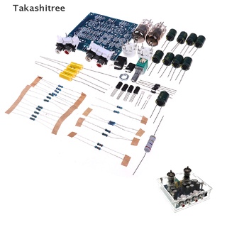 (Takashitree) ชุดบอร์ดขยายเสียง พรีแอมป์ 6J1 12V DIY